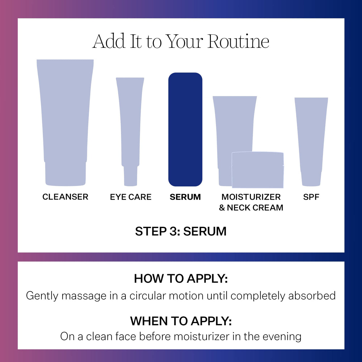 StriVectin serum in skincare shelf setup for balanced routine