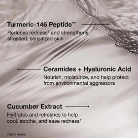 Hyaluronic acid droplets in the StriVectin mist deliver surface moisture.