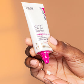 Daily StriVectin GlowFector use for instant illumination and healthy glow