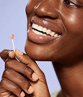 StriVectin packaging on shelf signals premium anti-dryness lip care.