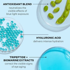 StriVectin ingredients visual features hyaluronic acid and peptides.