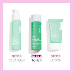 StriVectin Multi Action Clear toner packaging box communicates premium branding.