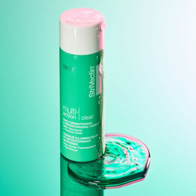 StriVectin Multi Action Clear toner texture closeup shows a lightweight, fast-absorbing formula.