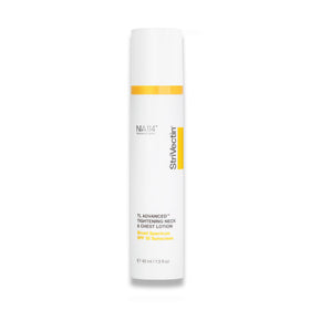 StriVectin TL Advanced Tightening Neck & Chest Lotion SPF 35 bottle for firmer-looking skin.
