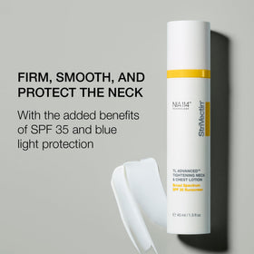Outer packaging and usage directions for StriVectin SPF 35 lotion.