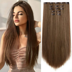 StrRid full-head 5-piece clip-in set for versatile coverage