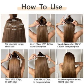8-inch wide StrRid weft image showing seamless full-head coverage.
