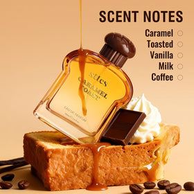 Sttes Caramel Toast packaging box, gift-ready presentation.