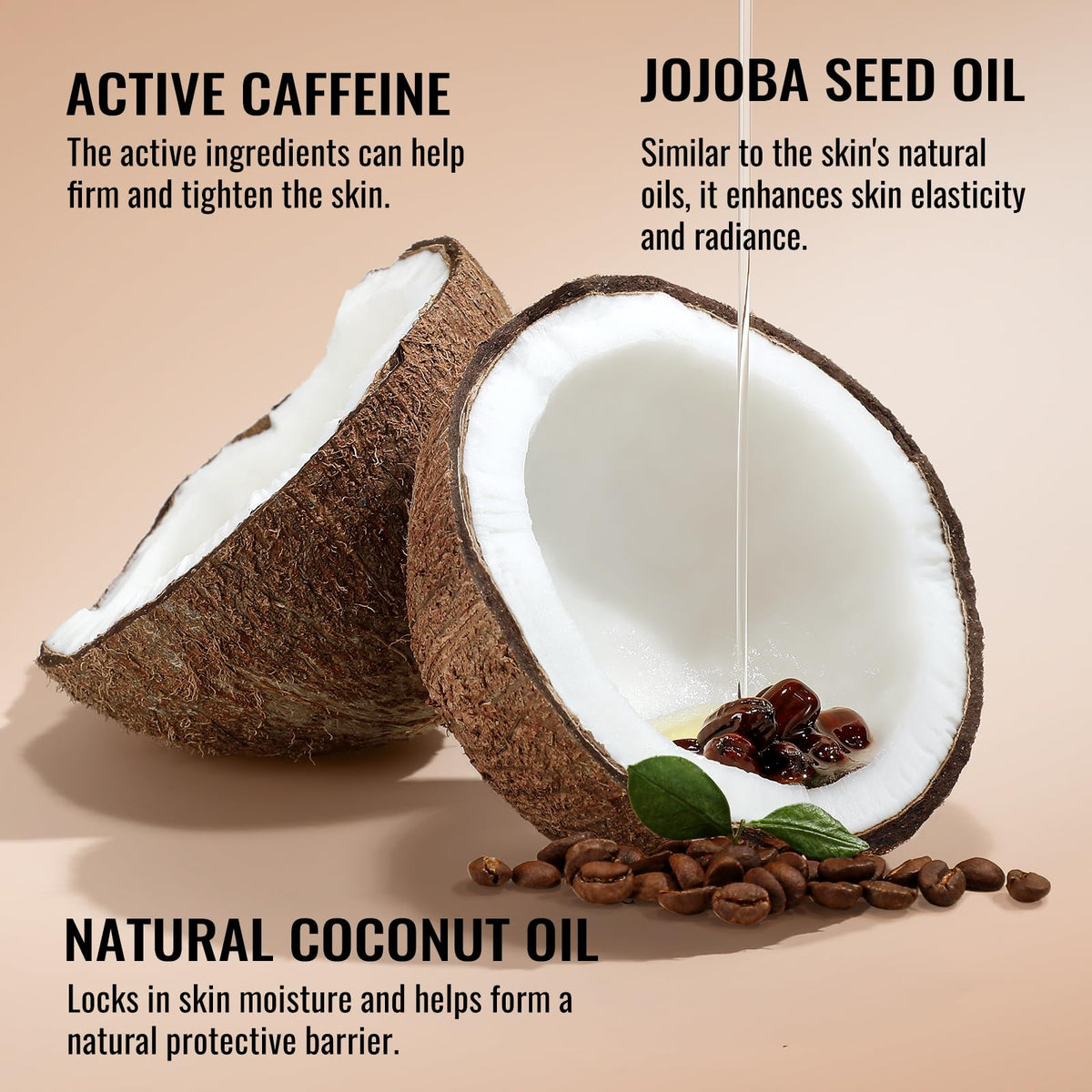 Coconut oil in Sttes Smell Rio Body Butter locks in moisture