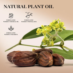 Sttes Smell Rio jojoba oil drop indicating skin-softening properties