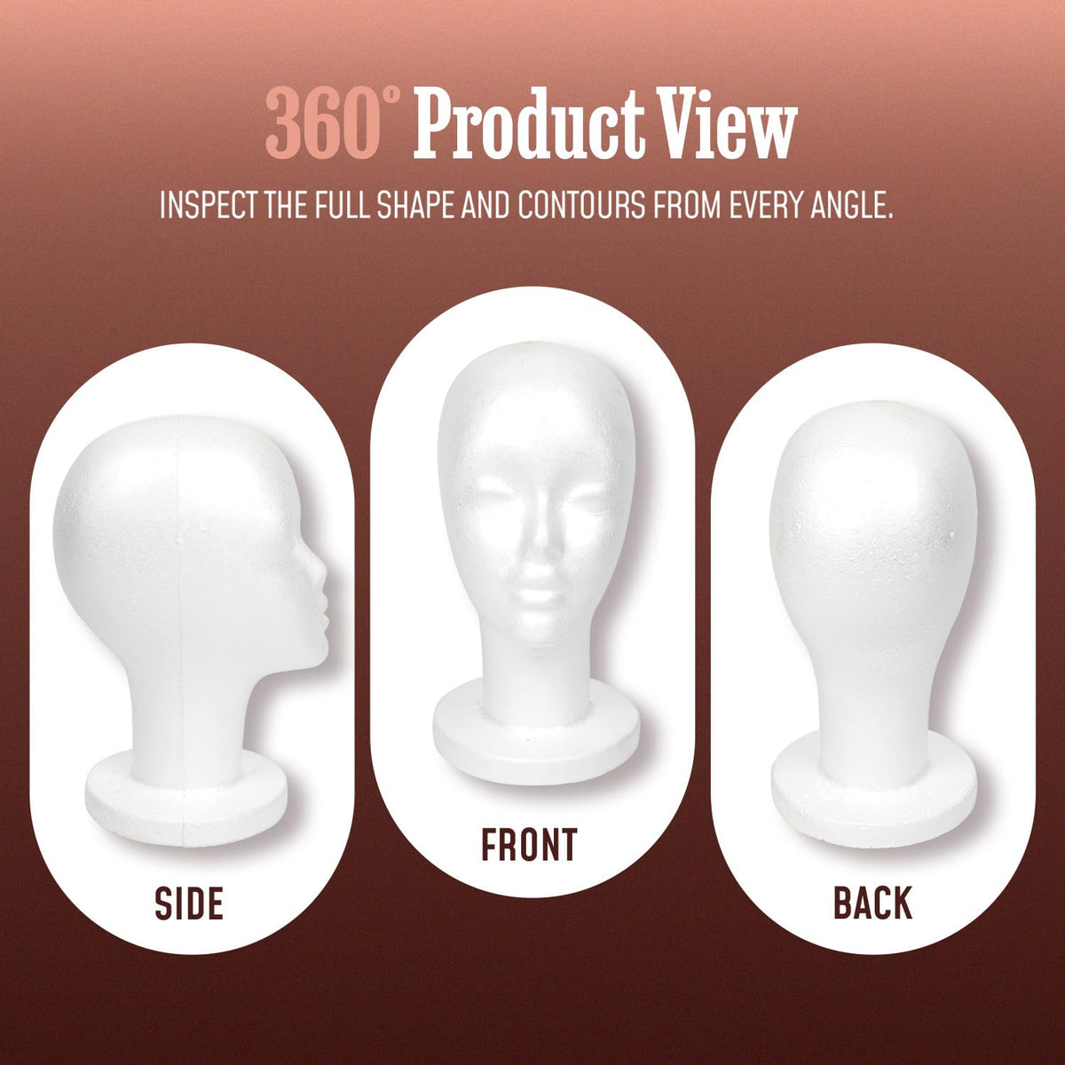 STUDIO LIMITED ideal for wig styling and headwear display in professional settings