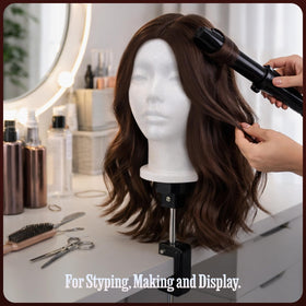 STUDIO LIMITED professional-grade mannequin head for salon and cosmetology use
