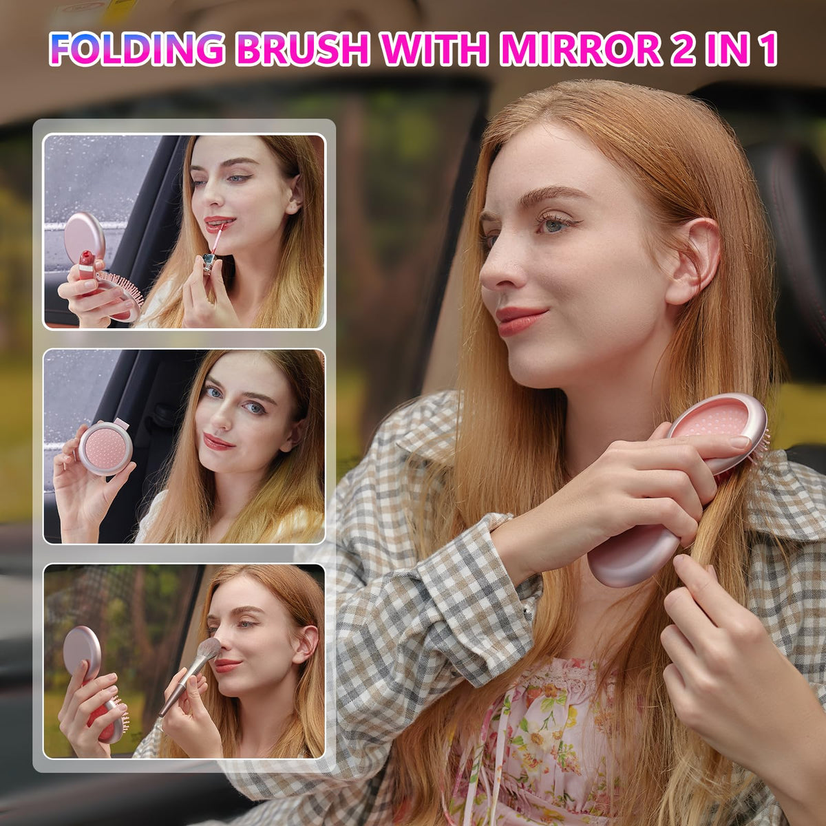 STUDLLY 200-million negative ions reduce static for smoother hair