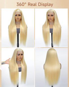 HD lace front close-up showing seamless blend and natural hairline.