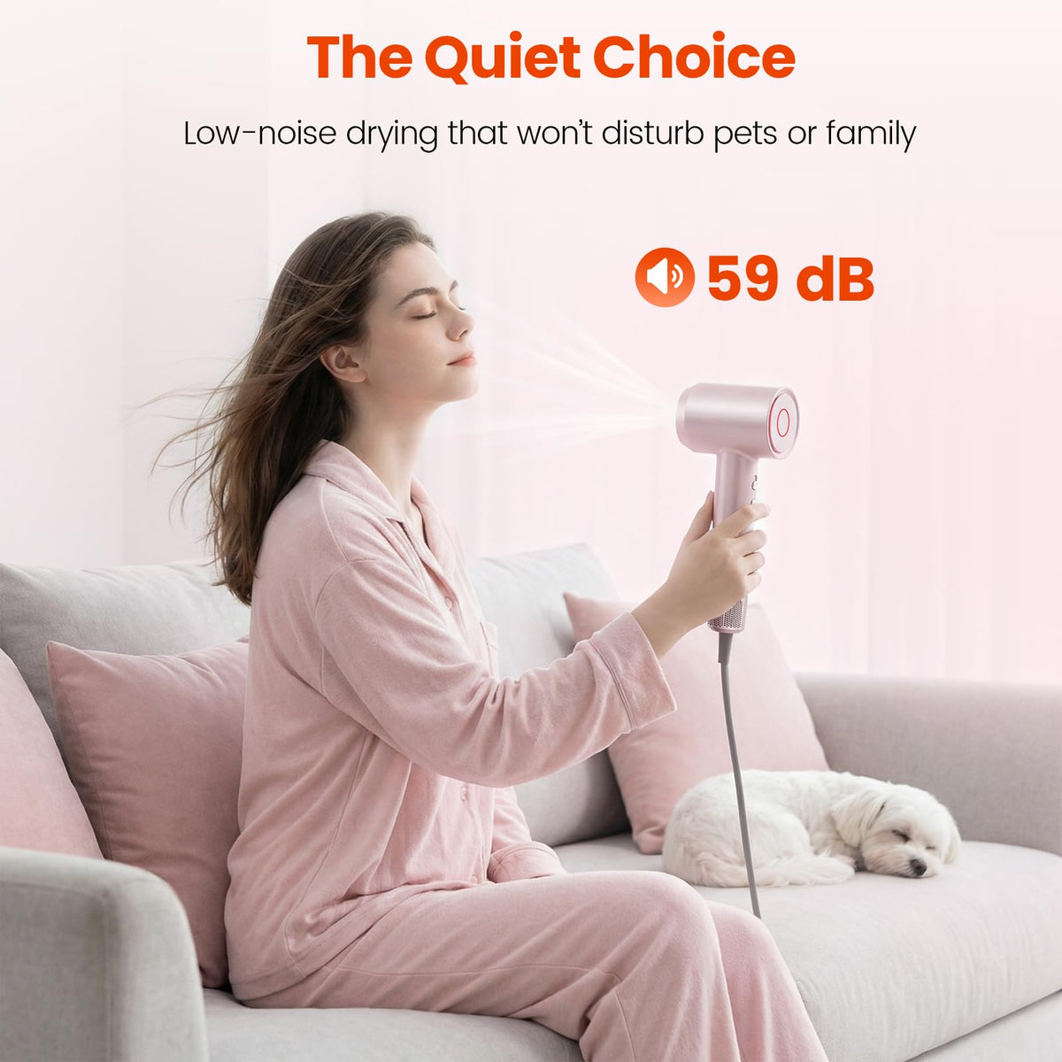 Stycozy smart heat sensor auto-adjusts temperature to protect hair.