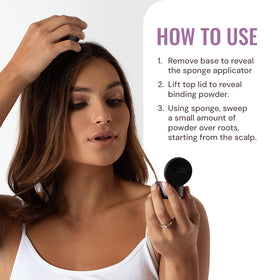 Style Edit color-adaptive pigments blend with any hair shade for versatile coverage.