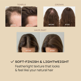 Paraben-free, plant-based Style Edit formula for sensitive scalps