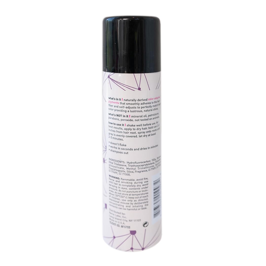 Style Edit travel-size concealer spray ideal for quick root touch ups