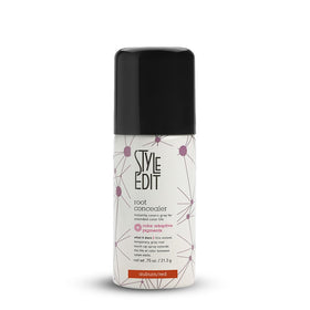 Style Edit travel-size root touch up spray bottle for on-the-go gray coverage