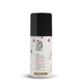 Style Edit travel-size root touch up spray for quick gray root concealment on the go