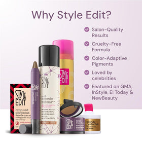 Style Edit waterproof and sweat-proof coating stays put during daily activities.