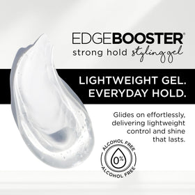 Style Factor EDGE BOOSTER frizz control visual emphasizes smoother hair throughout the day.
