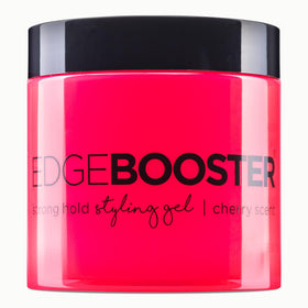 Style Factor EDGE BOOSTER bottle showing strong hold for smooth, long-lasting styles