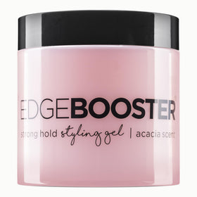 Style Factor Edge Booster Strong Hold Gel bottle for smooth, flexible hold.