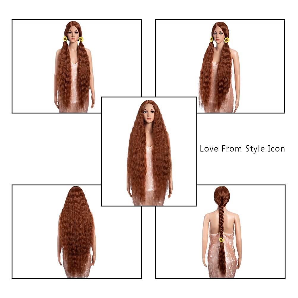 Style Icon heat-resistant synthetic fiber wig up to 160 C for versatile styling