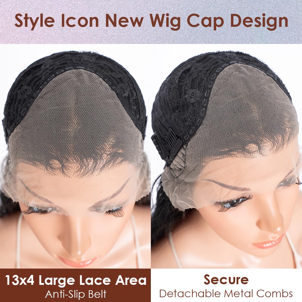 Style Icon three-clip secure-fit system prevents slipping