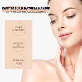 Stylebest Cream SPF 43 Ivory finish on skin for natural coverage