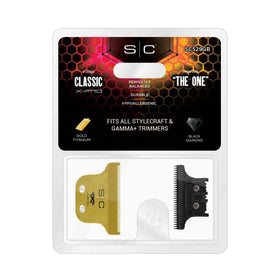 The One cutter blade with Black Diamond DLC shown for cooler, sharper cuts.