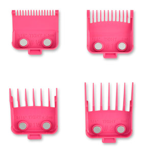 Stylecraft Dub magnetic guards pink 4-pack front view for precision.