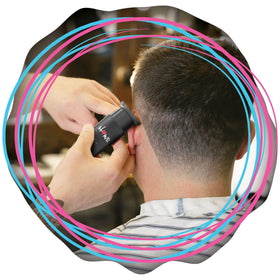 Stylecraft Homie Nano in-use on travel setup for precise grooming