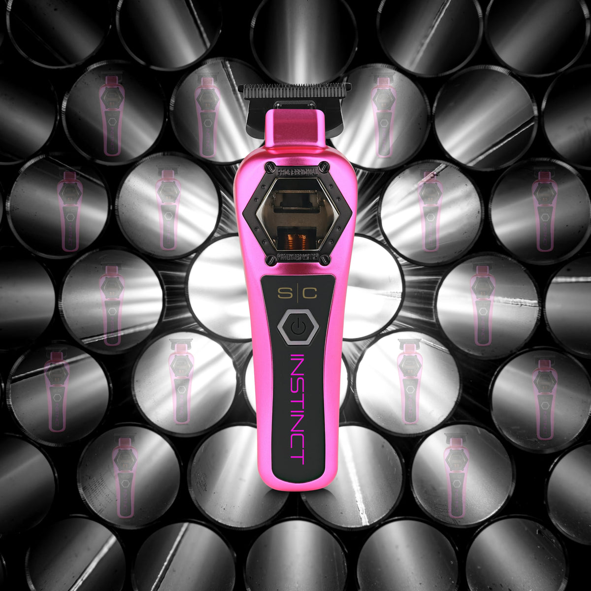 Stylecraft Instinct Metal Edition Zero-Gap Setter ensures blade alignment