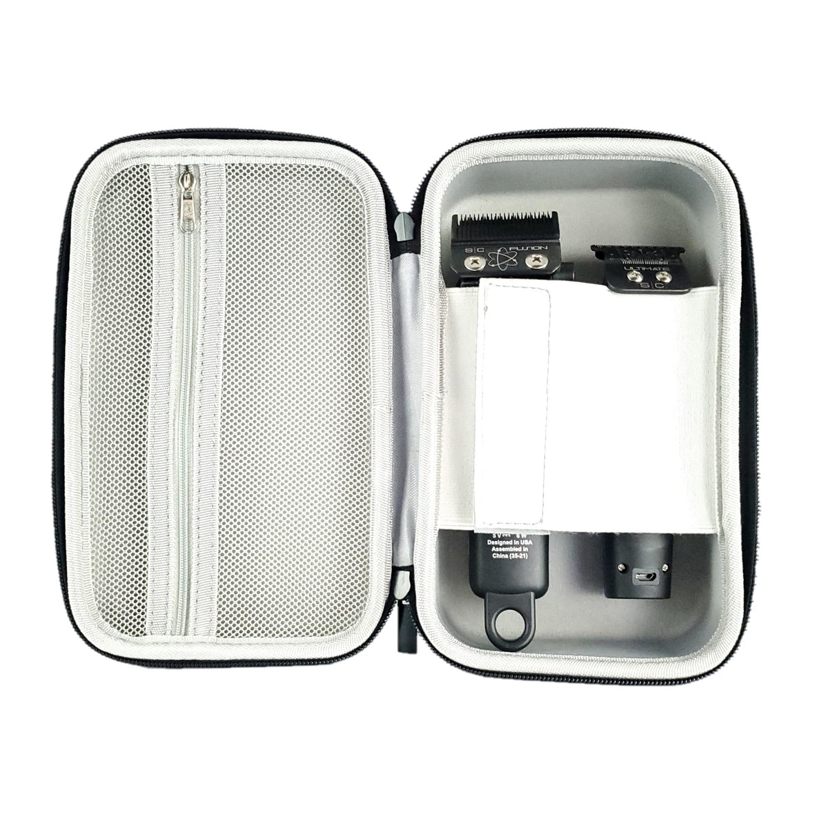 Stylecraft travel-ready case showing water-resistant protection for tools.