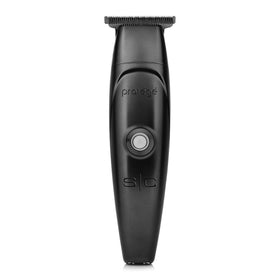 Stylecraft Protégé cordless clipper black front view for precise trimming on demand