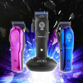 StyleCraft Rebel 2.0 in cordless cutting mode with minimal cords