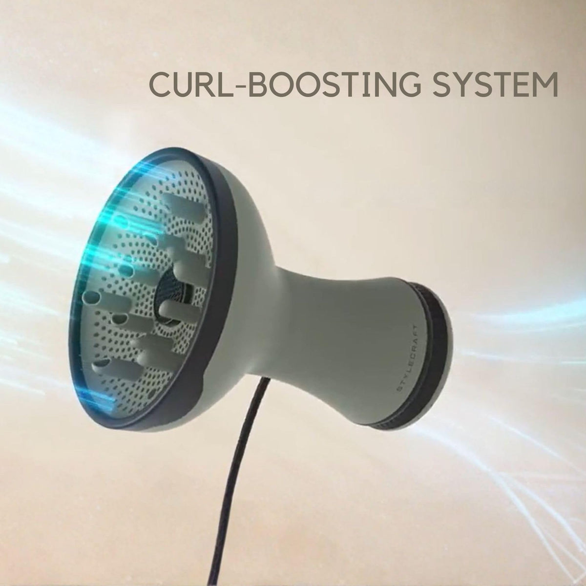 Stylecraft Sage Collection advanced ion generator minimizes frizz for a silky finish.