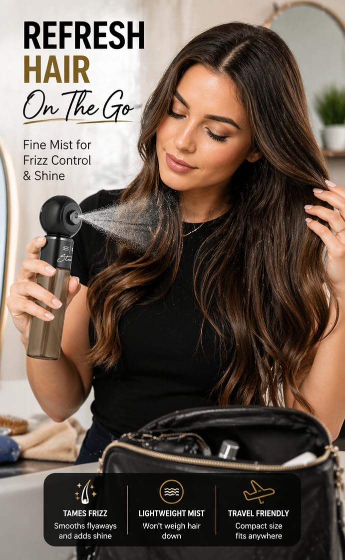 Stylecraft Studio consistent spray nozzle ensures even distribution