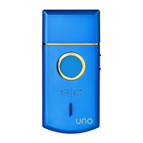Stylecraft Uno shaver with protective cap, highlighting secure travel storage.