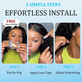 StyleLife HD lace blends with skin for an invisible scalp look