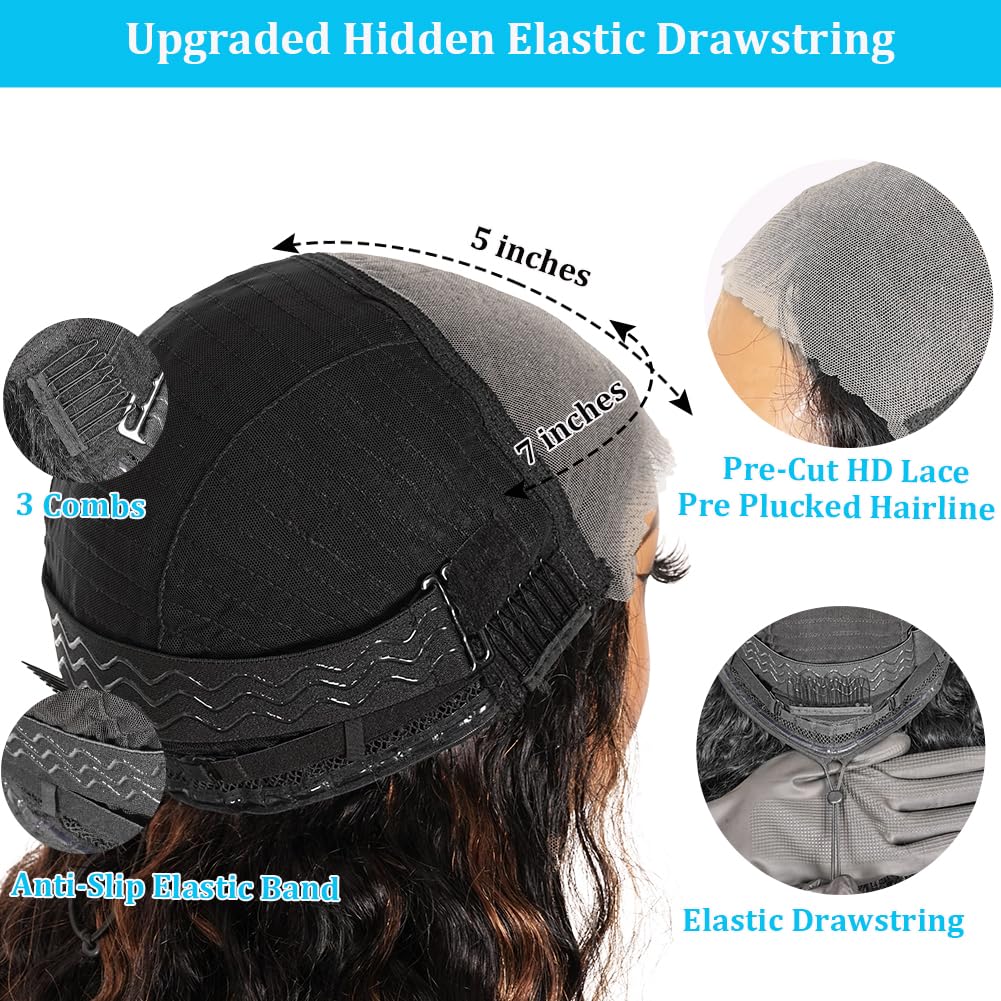 StyleLife pre-plucked hairline creates seamless front