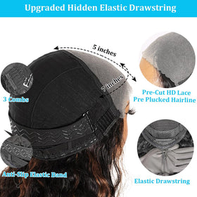 StyleLife pre-plucked hairline creates seamless front