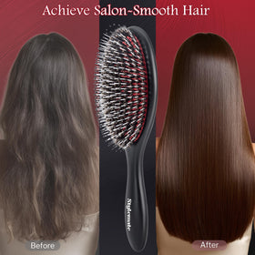 STYLEMATE signature black and red design inspires mindful styling.
