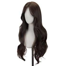 STYLER bangs and middle-part wig 26 inch offers natural movement