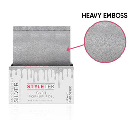 STYLETEK 5x11 pre-cut foil sheets for consistent wraps