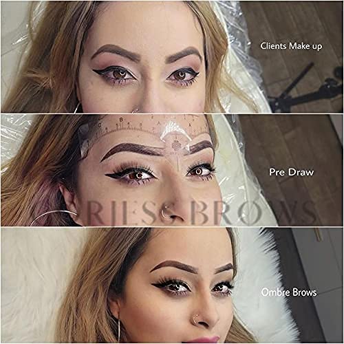 Stylia eyebrow ruler ensures precise measurements for consistent arches.