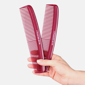 Styling Gear No. 300 large comb front view aids precise cutting and parting.