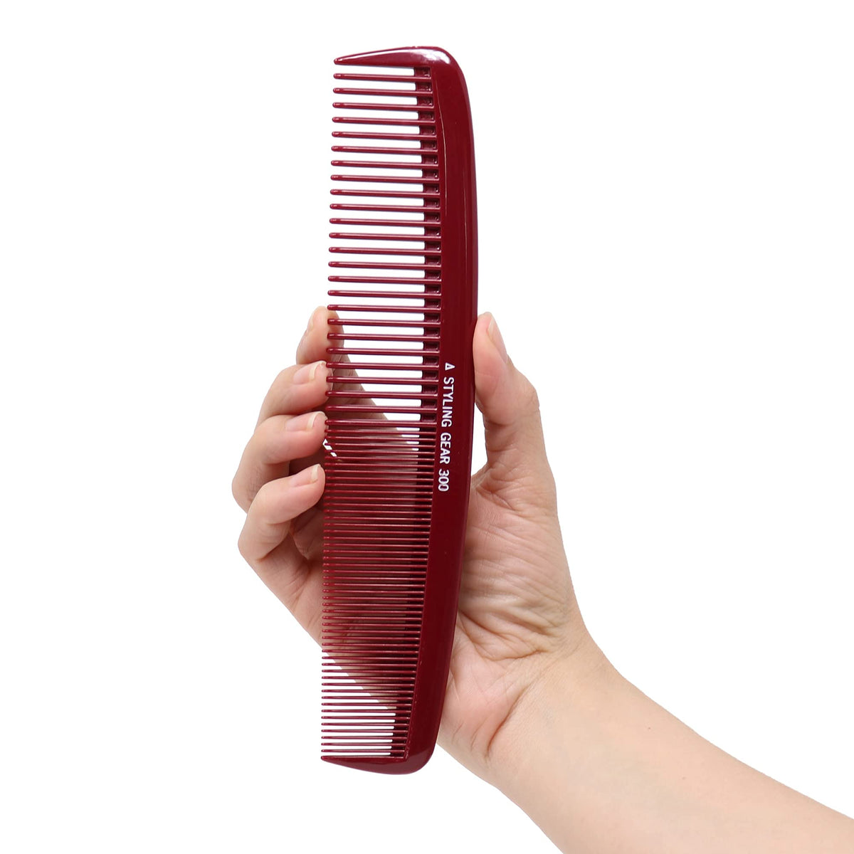 Styling Gear No. 300 large comb in kit setup for professional use.
